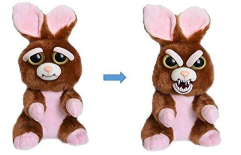Cute Stuffed Pet Bunny that Turns into an Angry Monster with a Squeeze