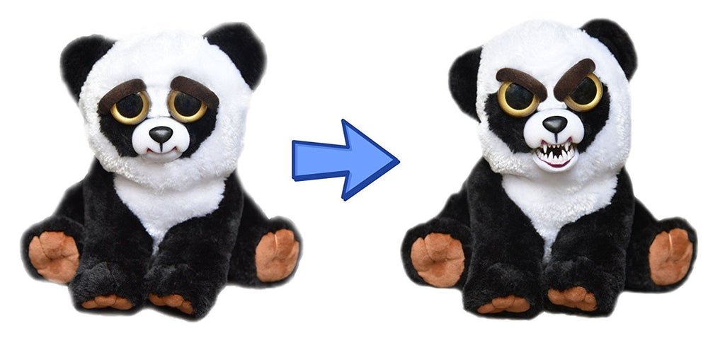 Cute Stuffed Pet Panda that Turns into an Angry Monster with a Squeeze