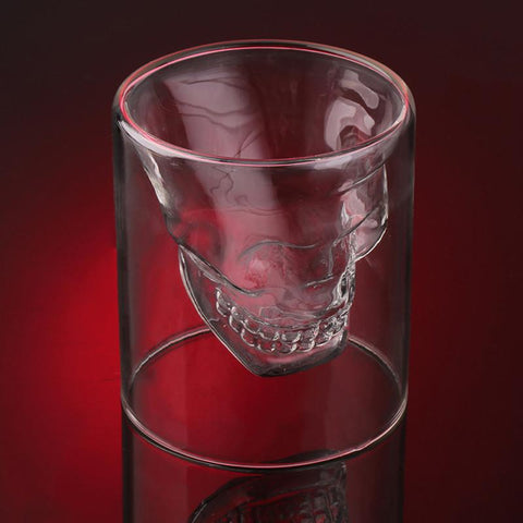 Skull head shot glass