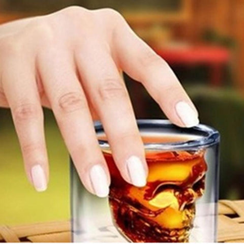 Skull head shot glass