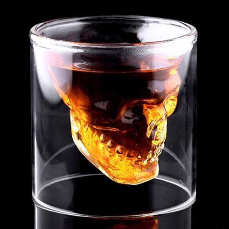 Skull head shot glass